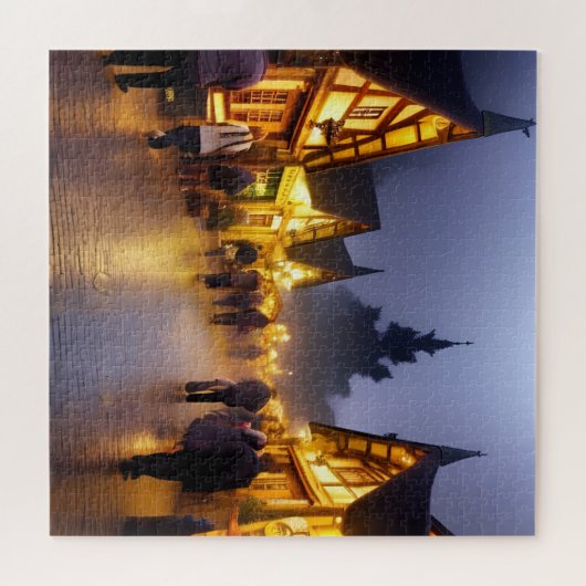 Shopper im Dorf Ayer, Mass. Puzzle (Horizontal)