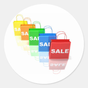 Shopping Bags Stickers verkaufen