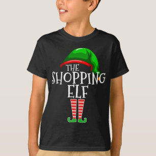 Shopping Elf Matching Familie Weihnachtsgeschenk F T-Shirt