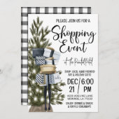 Shopping-Event Einladung (Vorne/Hinten)