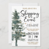 Shopping-Event Einladung (Vorderseite)