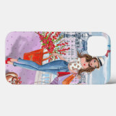 Shopping Fashion Girl Paris | iPhone 7 und Fall Case-Mate iPhone Hülle (Rückseite (Horizontal))