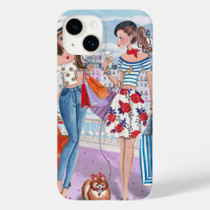Shopping Fashion Girl Paris   iPhone 7 und Fall Case-Mate iPhone 14 Hülle