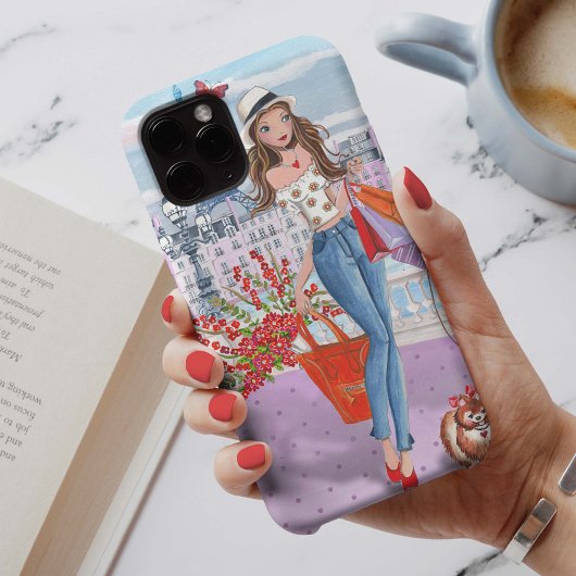 Shopping Fashion Girl Paris | iPhone 7 und Fall Case-Mate iPhone Hülle