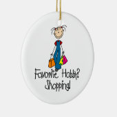 Shopping Favorite Hobby Keramik Ornament (Rechts)