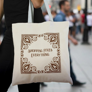 Shopping Fixes Alles Lotus & Vines dekorativ Tragetasche