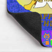 Shopping für eine Geburtstagsparty Mousepad (Ecke)