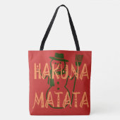 Shopping Für Weihnachten Snowman Hakuna Matata Sti Tasche (Vorderseite)