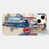 Shopping Girl in London City | Fall Iphone 6 Case-Mate iPhone Hülle (Rückseite (Horizontal))