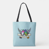 Shopping Grand Master Niedlich Hummingbirds & Ribb Tasche (Rückseite)