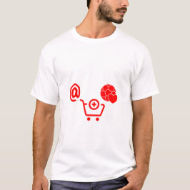 @ Shopping Heart Goal T-Shirt