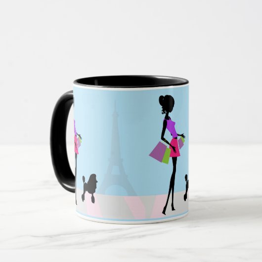 Shopping in Paris: Mode Forward Weibchen Tasse (Vorderseite Links)