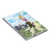 Shopping in Paris Notebook Notizblock (Rechte Seite)