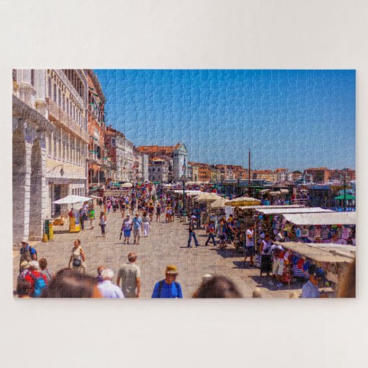 Shopping in Venedig, Italien Puzzle (Horizontal)
