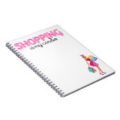 Shopping ist mein Cardio Notizblock (Rechte Seite)