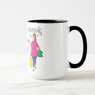 Shopping* ist mein Leben Ringer-Tasse Tasse