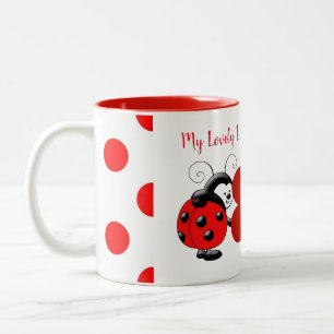 SHOPPING KÖNIGIN KOLLEKTION ZWEIFARBIGE TASSE