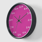 Shopping Lover Clock - Liebe zum Shopper Time Uhr (Winkel)