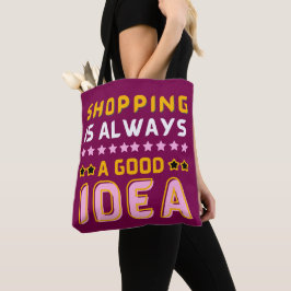 Shopping Lover Trendy & Fun Geschenk für Shopaholi Tasche