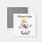 Shopping-Magnet Magnet (Vorderseite/Rückseite)