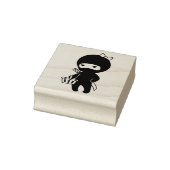 Shopping Ninja Girl Gummistempel (Stempel)