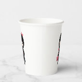 Shopping Ninja Girl Pappbecher (Rechts)