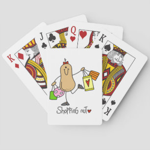 Shopping Nut T-Shirts und Geschenke Spielkarten