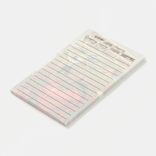 Shopping-Post-it®-Notizen Post-it Klebezettel (angewinkelt)