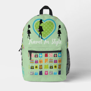 Shopping Queen Collection - Damen Bedruckter Rucksack