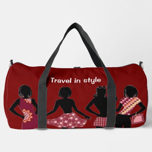 Shopping Queen Collection:Damen Groß Duffle Bag (Vorderseite)