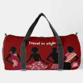 Shopping Queen Collection:Damen Groß Duffle Bag (Rückseite)