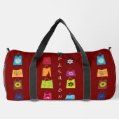 Shopping Queen Collection-Damen Groß Duffle Bag (Rückseite)