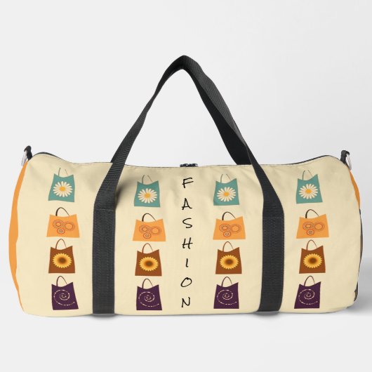 Shopping Queen Collection-Damen Groß Duffle Bag (Vorderseite)