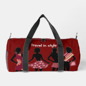 Shopping Queen Collection:Damen Klein Duffle Bag (Rückseite)