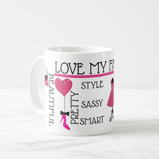 Shopping Queen Collection Kaffeetasse (Vorderseite Links)