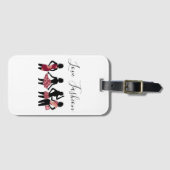 Shopping Queen Collection - Ladys Gepäckanhänger (Vorderseite (Horizontal))