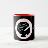 Shopping Queen Collection - Ladys Zweifarbige Tasse (Mittel)
