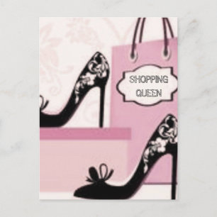 SHOPPING QUEEN COLLECTION POSTKARTE