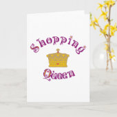 shopping Queen Karte (Gelbe Blume)