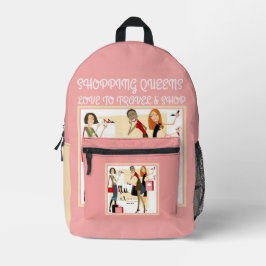 Shopping Queen Kollektion - Damen Bedruckter Rucksack