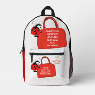 Shopping Queen Kollektion: Damen Bedruckter Rucksack