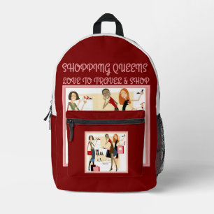 Shopping Queen Kollektion - Damen Bedruckter Rucksack