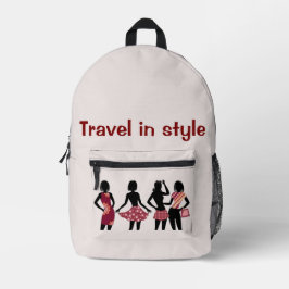 Shopping Queen Kollektion - Damen Bedruckter Rucksack