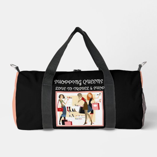 Shopping Queen Kollektion - Damen Duffle Bag (Vorderseite)