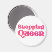 shopping queen magnet (Vorderseite/Rückseite)