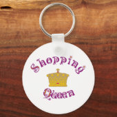 shopping Queen Schlüsselanhänger (Vorderseite)