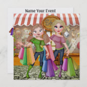 Shopping:Save the Date" - SRF Save The Date (Vorne/Hinten)