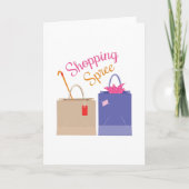 Shopping spree karte (Vorderseite)