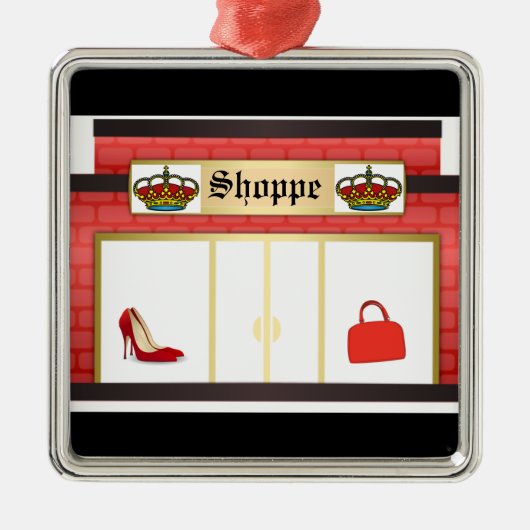 Shopping Themed London Ornament (Vorne)