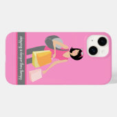 Shopping vs Therapy Phone Case (Rückseite (Horizontal))